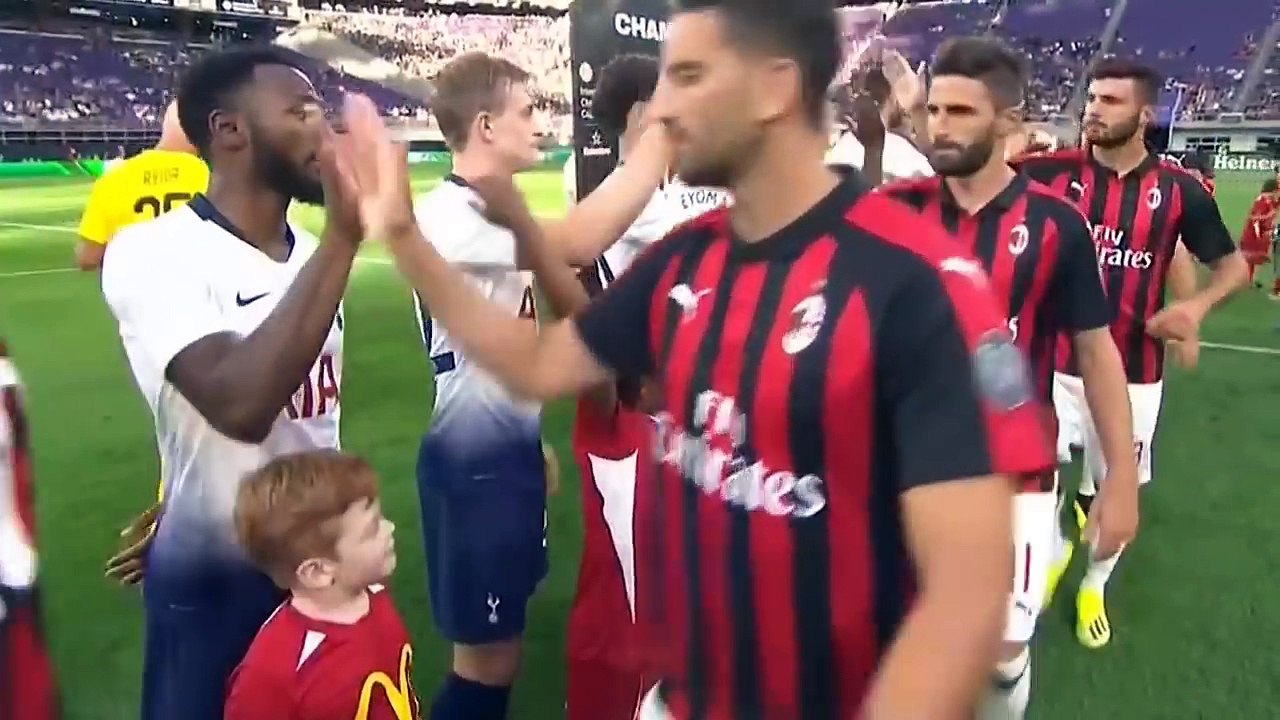 Tottenham vs AC Milan 1-0 Highlights 2018