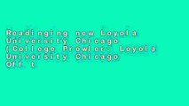 Readinging new Loyola University Chicago (College Prowler: Loyola University Chicago Off the