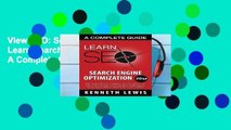 View SEO: Search Engine Optimization: Learn Search Engine Optimization: A Complete Guide (Internet