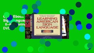 Open Ebook Learning American Sign Language: Levels I   II--Beginning   Intermediate, with DVD