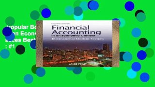 Popular Book  Financial Accounting in an Economic Context Unlimited acces Best Sellers Rank : #1