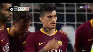 Diego Perotti Penalty Goal HD - Barcelona 2-3 AS Roma 01.08.2018