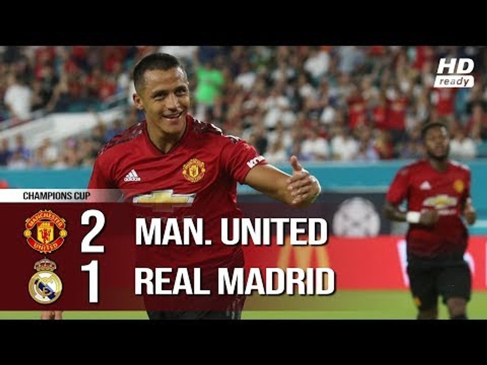 Manchester United 2 x 1 Real Madrid - VINICIUS ESTROU - Melhores Momentos (COMPLETO HD) 31/07/2018