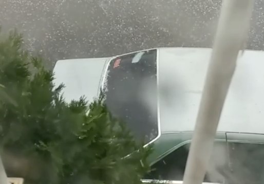 Hails Blankets Roads in Durango as Authorities Blame Adverse Weather for Plane Crash