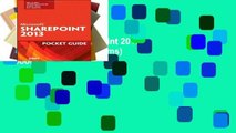 Trial Microsoft SharePoint 2013 Pocket Guide (Other Sams) Ebook