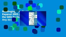 Readinging new Ged En Espanol 2005 (Arco Master the GED En Espanol) For Any device