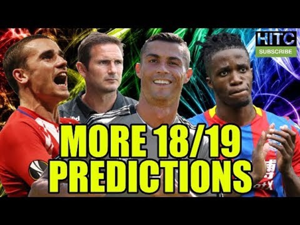 MORE 2018/19 Predictions Including The Championship, La Liga & The Champions League
