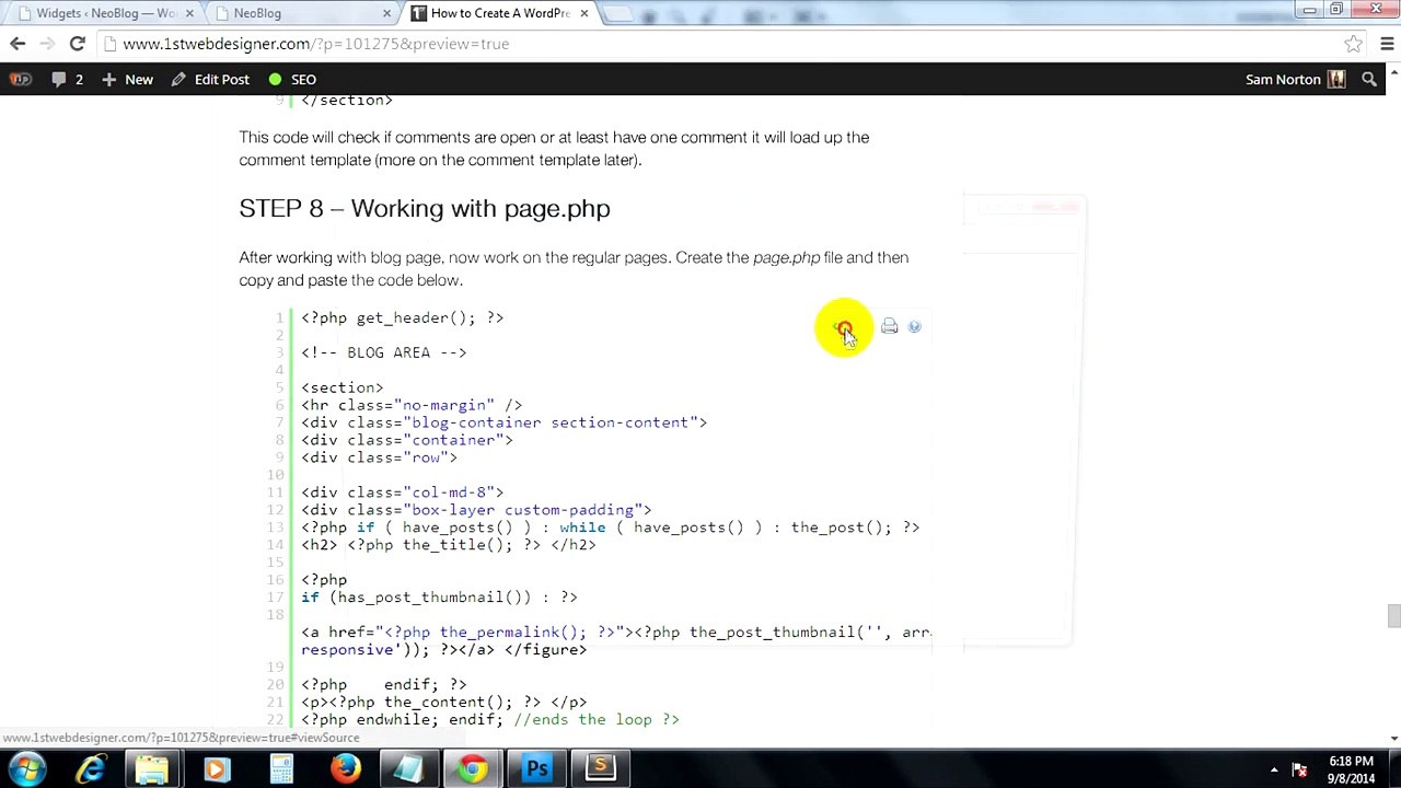 11. How To Add Pages Function to WordPress_ Working with Page.php #11