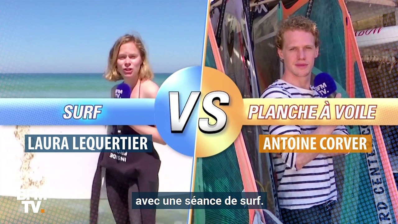 Les matchs de l’été: êtes-vous plutôt surf ou planche à voile?