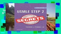 Trial New Releases  USMLE Step 2 Secrets, 5e  Review