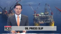 Global oil prices slide as supply concerns ease