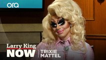 Trixie Mattel explains glitter to Larry King