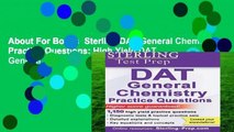 About For Books  Sterling DAT General Chemistry Practice Questions: High Yield DAT General