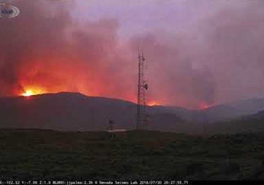 Residents Evacuated as Nevada's Perry Fire Advances at 'Rapid Rate'