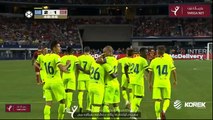Barcelona 2 - 4 AS Roma All Golas HD 1/8/2018