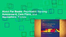 About For Books  Psychiatric Nursing: Assessment, Care Plans, and Medications  Review