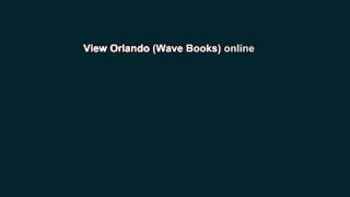 View Orlando (Wave Books) online