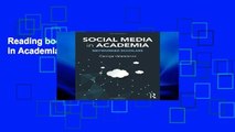 Reading books Social Media in Academia free of charge