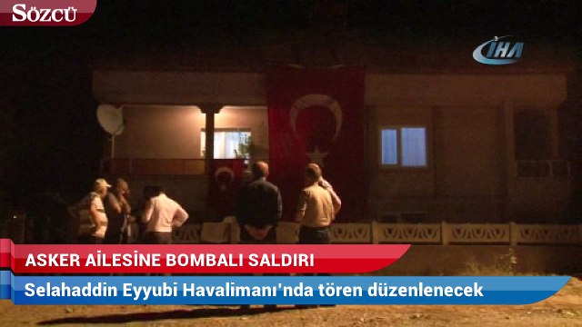 PKK’lı teröristlerden asker ailesine bombalı saldırı