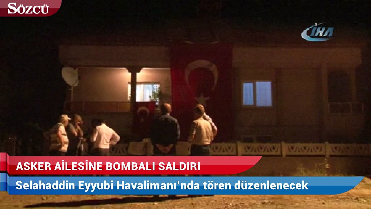 PKK’lı teröristlerden asker ailesine bombalı saldırı