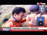 Detik-detik Evakuasi Sisa Pendaki yang Terjebak di Rinjani