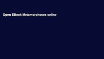 Open EBook Metamorphoses online