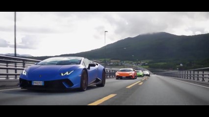 Lamborghini Avventura 2018 - una spedizione di supersportive attraverso i fiordi della Norvegia