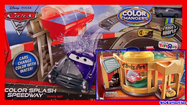 Color Changers Splash Speedway Track Playset CARS2 Disney Pixar by ToyCollector Blucollect