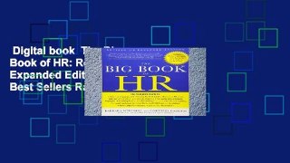 Digital book  The Big Book of HR: Revisd and Expanded Edition Unlimited acces Best Sellers Rank :