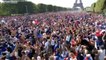 World cup 2018 Final: Public Viewing Paris REACTION after WINNING THE WORLD CUP 2018 In Russia