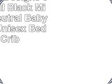 Sweet Jojo Designs 9Piece Solid Black Minky Dot Neutral Baby Girl Boy Unisex Bedding Crib