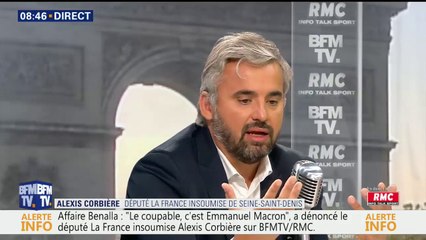 "De quoi Benalla est-il le nom si ce n'est des manifestations les plus détestables de la Ve République?", questionne Corbière