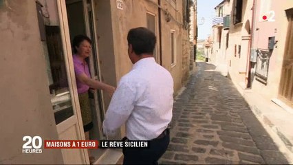 Une maison pour seulement 1 euro ? Découvrez ce bon plan d'un village en Sicile - Regardez