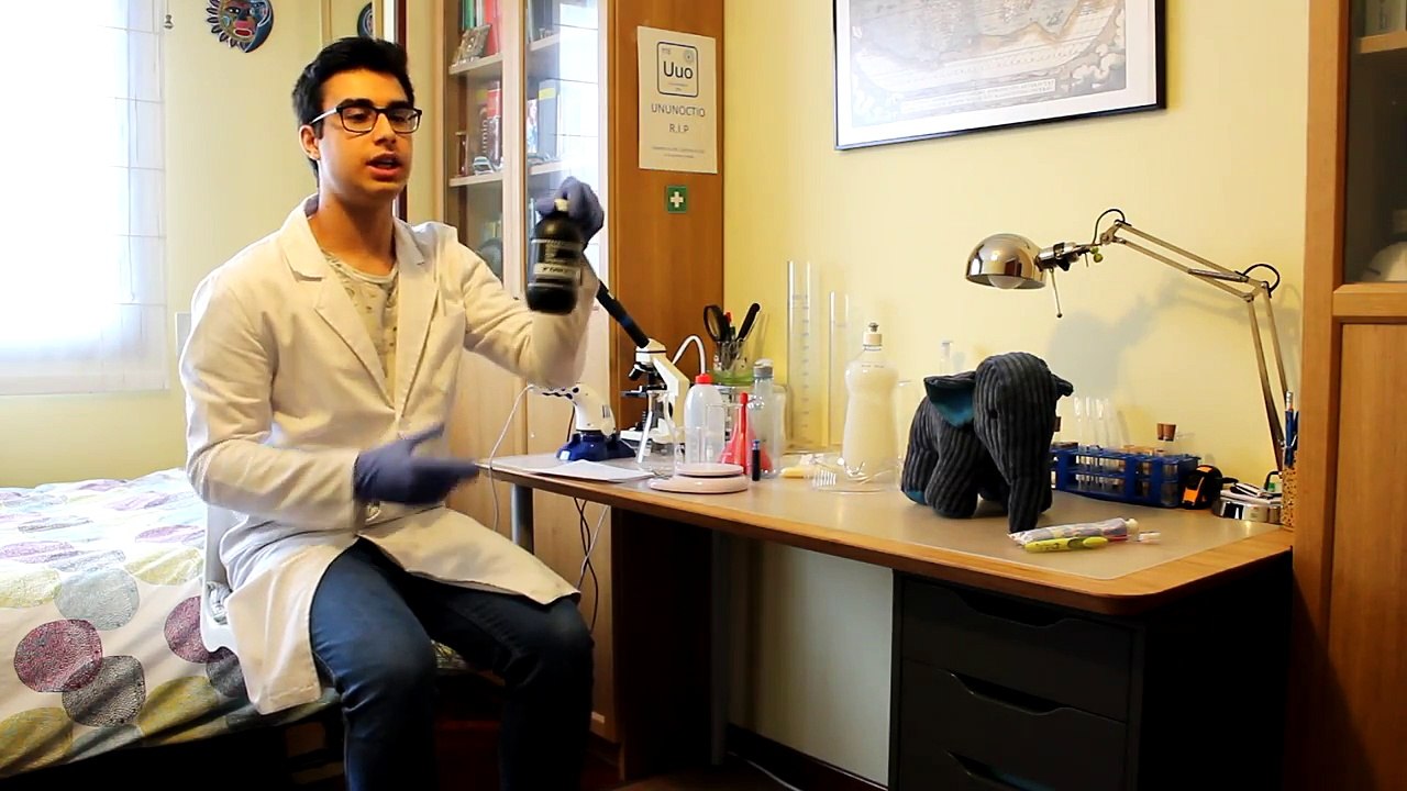 EXPERIMENTOS DE QUÍMICA: Pasta de dentes para elefantes (gl)