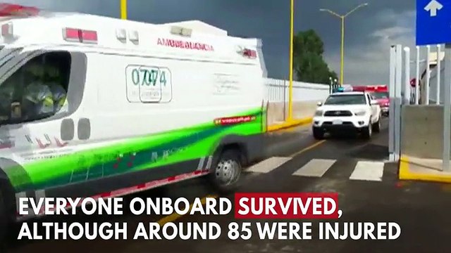 Plane Carrying 101 People Crashes Shortly After Takeoff In Mexico