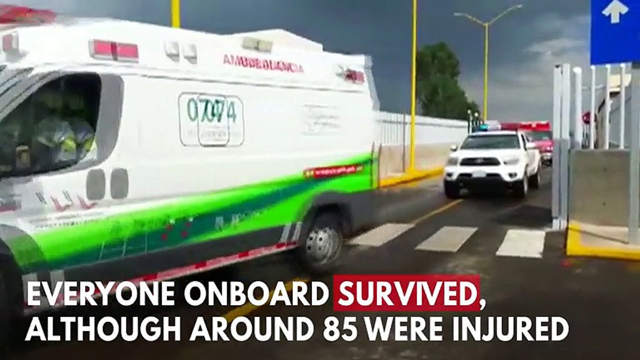 Plane Carrying 101 People Crashes Shortly After Takeoff In Mexico