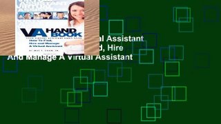 Trial Ebook  Your Virtual Assistant Handbook: How To Find, Hire And Manage A Virtual Assistant