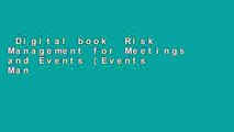 Digital book  Risk Management for Meetings and Events (Events Management) Unlimited acces Best