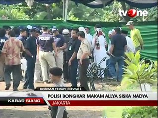 Lakukan Autopsi, Polisi Bongkar Makam Allya Siska Nadya