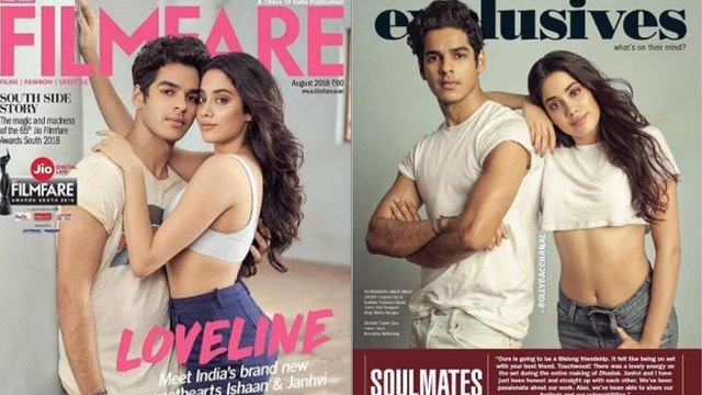 Janhvi Kapoor And Ishaan Khatter Photoshoot For Filmfare