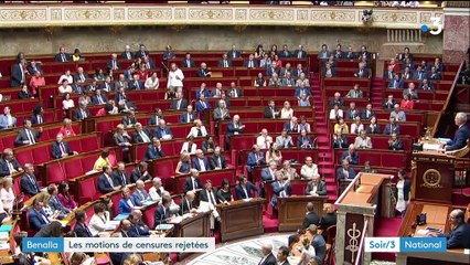 Affaire Benalla : motions de censure rejetées