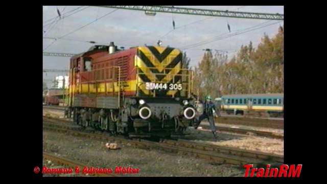 Züge in Sopron; MÁV UND GySEV - 1994