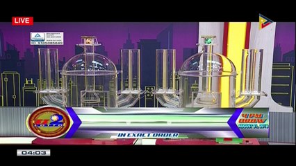 PCSO 4 PM Lotto Draw, August 1, 2018