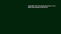 View RICA Test Prep Study Questions: Three RICA Prep Practice Tests Ebook