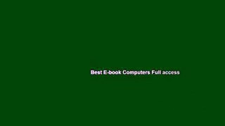 Best E-book Computers Full access