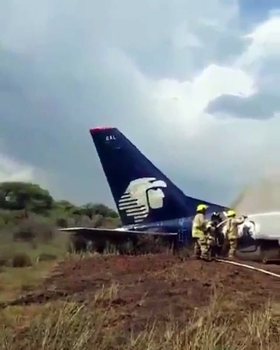 Miraculously no fatalities reported as result of DurangoMexico Aeromexico Vuelo2431 plane crash