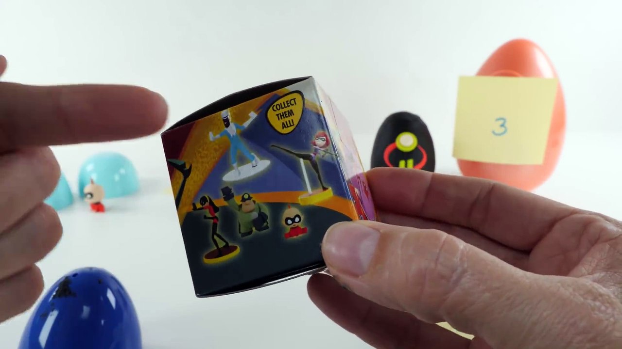 Incredibles 2 Playdoh Surprise Eggs _ Surprise Toys from Disney Pixar The Incredibles 2 movie