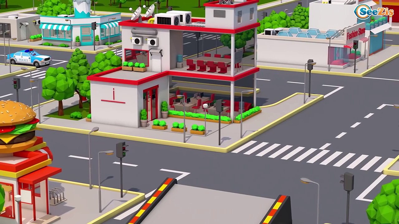 La Voiture de police Curieux 30 minutes COMPILATION | Dessin animé pour les enfants