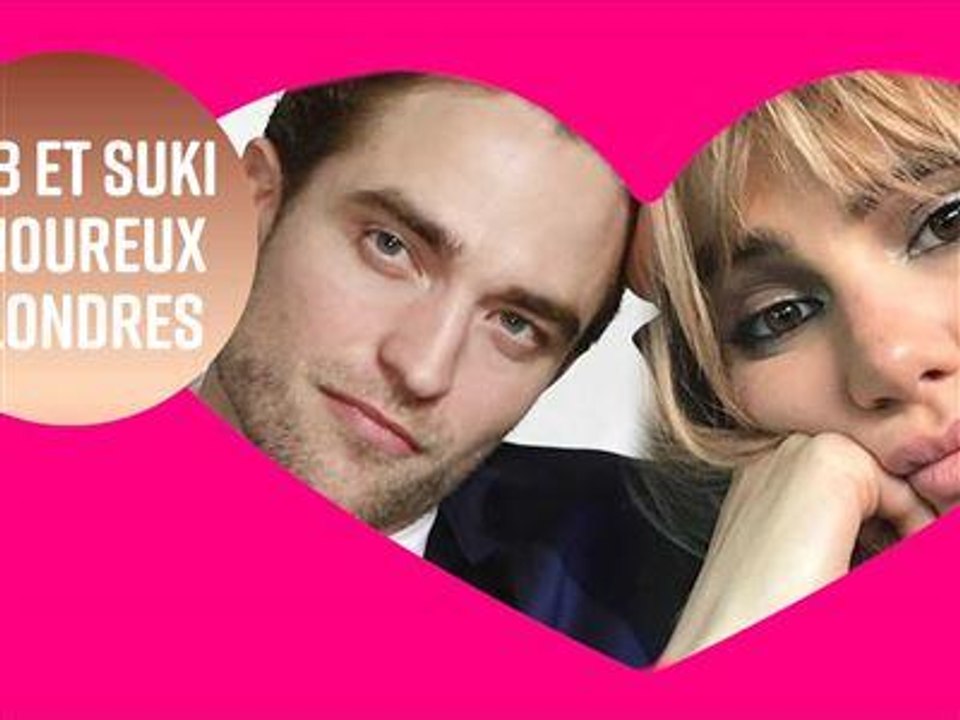 Nouveau couple : Rob Pattinson et Suki Waterhouse se sont embrassés