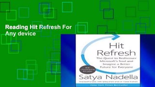 Reading Hit Refresh For Any device